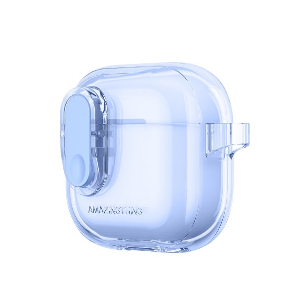 AirPods 4 minimālistisks maciņš - zils