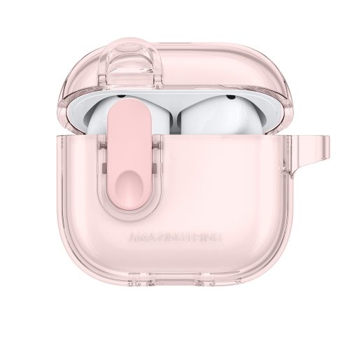 AirPods 4 minimālistisks maciņš - rozā