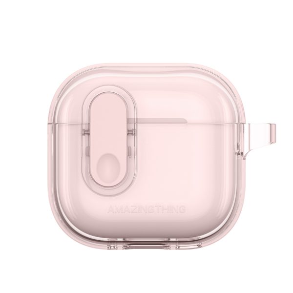 AirPods 4 minimālistisks maciņš - rozā