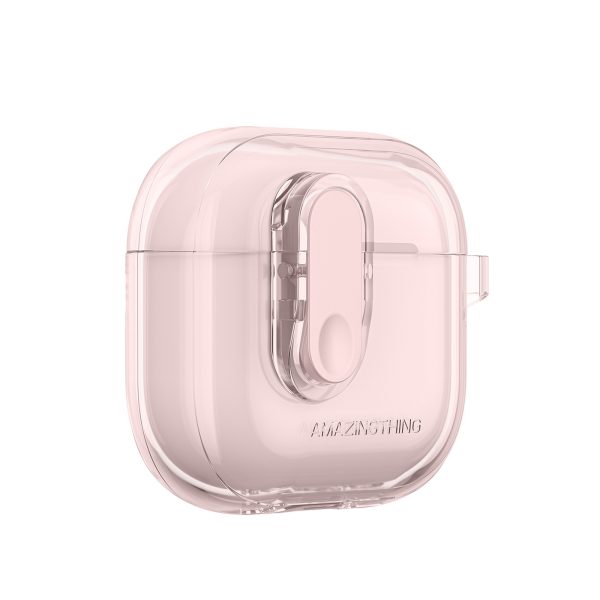 AirPods 4 minimālistisks maciņš - rozā
