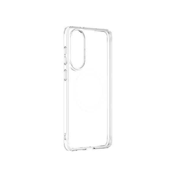 Silikona maciņš Samsung Galaxy S25 Edge Minimal Mag Case - caurspīdīgs