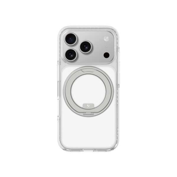 iPhone 17 Pro Max Titan Pro MagSpin MagSafe vāciņš — pelēks
