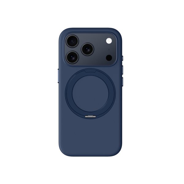 Cloudie iPhone 17 Pro Max vāciņš ar statīvu - zils