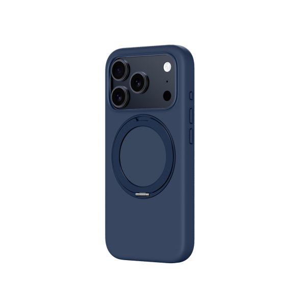 Cloudie iPhone 17 Pro Max vāciņš ar statīvu - zils