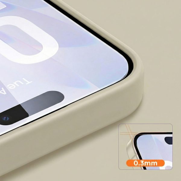 Rūdīts stikls iPhone 16 Pro Max / 17 Pro Max Glass Fit+ caurspīdīgs - 2 gab.