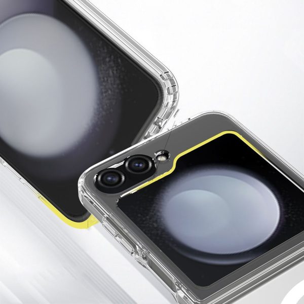 Samsung Galaxy Z Flip 6 / 7 FE FlexAir Hybrid MagSafe vāciņš - caurspīdīgs