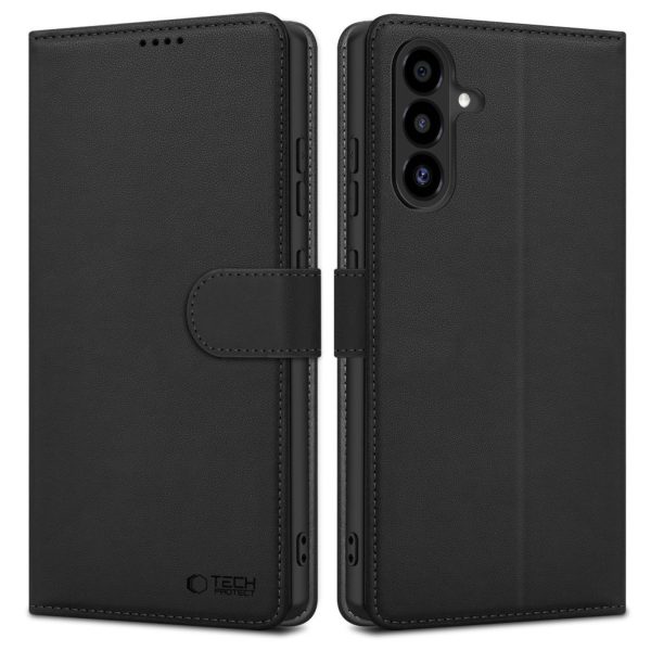 Samsung Galaxy A26 5G / A17 4G / 5G maciņš-pārsegs - melns