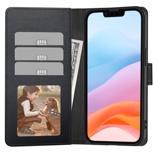 Samsung Galaxy A26 5G / A17 4G / 5G maciņš-pārsegs - melns