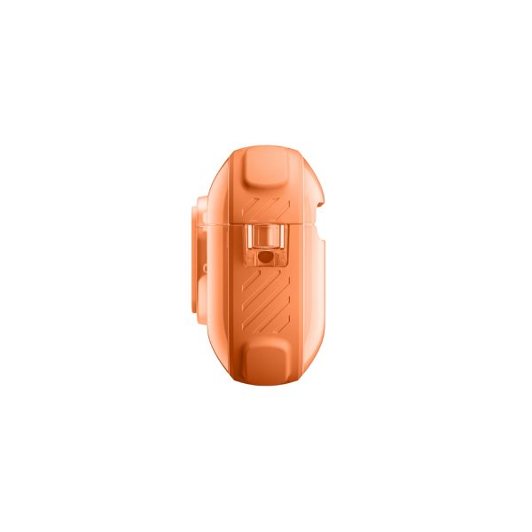 Titan Pro Mag Case caurspīdīgs aizsargmaciņš AirPods Pro 3 ierīcēm - oranžs