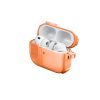 Titan Pro Mag Case caurspīdīgs aizsargmaciņš AirPods Pro 3 ierīcēm - oranžs