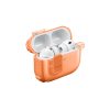 Titan Pro Mag Case caurspīdīgs aizsargmaciņš AirPods Pro 3 ierīcēm - oranžs