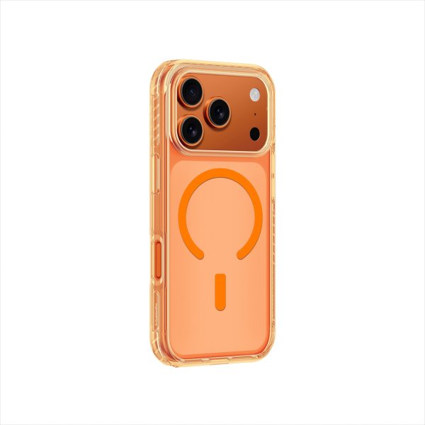 iPhone 17 Pro Max Titan Pro MagSafe vāciņš — oranžs