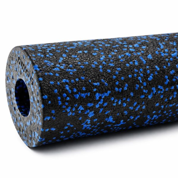 Masāžas vingrinājumu rullītis 45 cm - melns