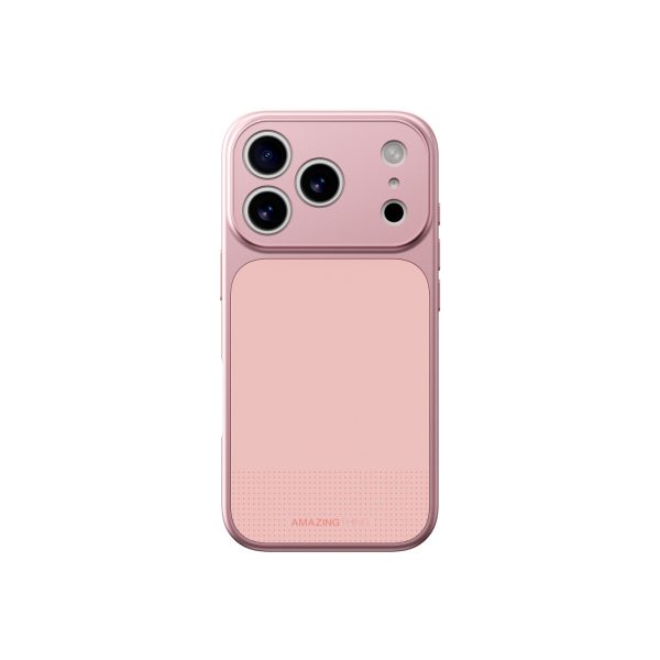 iPhone 17 Pro Max Minimal Mag pilna izmēra vāciņš - rozā