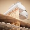 UWANT M500 matraču putekļsūcējs noņem putekļus un alergēnus - balts