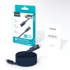 USB-C kabelis ar displeju PD 60W 1.2m - zils