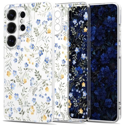 Samsung Galaxy S26 Ultra FlexAir maciņš - krāsaini ziedi
