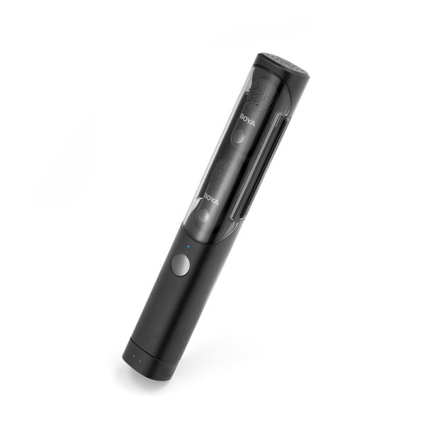 1034029-6-zestaw-mikrofonow-bezprzewodowych-4w1-magic-05-boya-hurtownia-dropshipping.jpg 4-in-1 2.4GHz USB-C bezvadu mikrofonu komplekts MAGIC-05 - melns