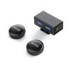 AI 2,4 GHz USB-C bezvadu mikrofonu komplekts ar maciņu