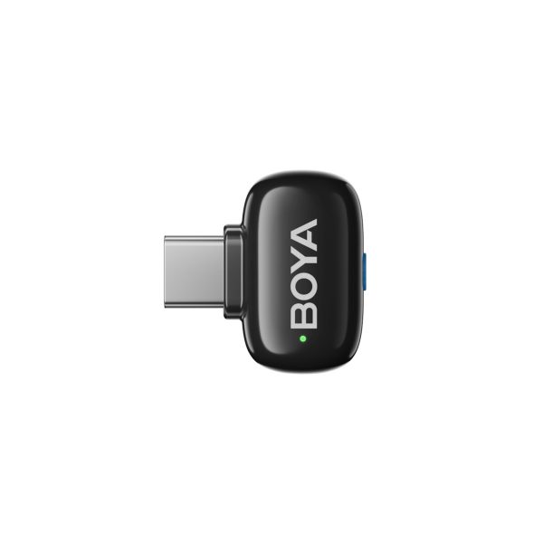 Mini 2-01 2,4 GHz USB-C bezvadu mikrofonu komplekts ar maciņu