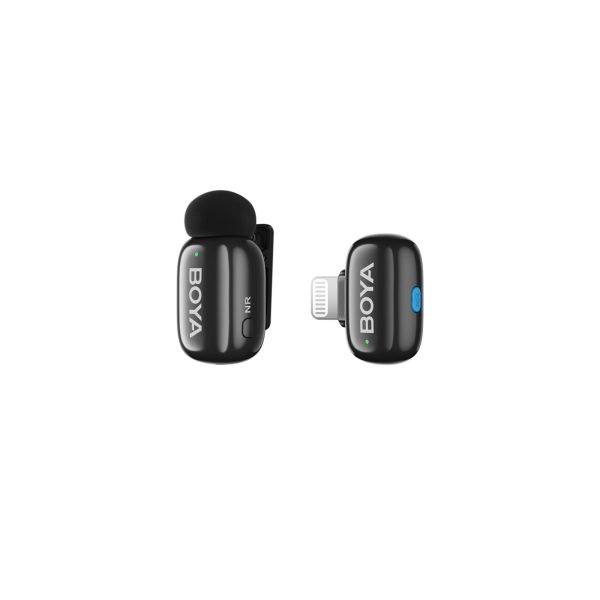 Mini 2-01 2,4 GHz USB-C bezvadu mikrofonu komplekts ar maciņu