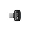 Mini 2-02 2,4 GHz USB-C bezvadu mikrofonu komplekts ar maciņu