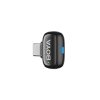 Mini 2-02 2,4 GHz USB-C bezvadu mikrofonu komplekts ar maciņu