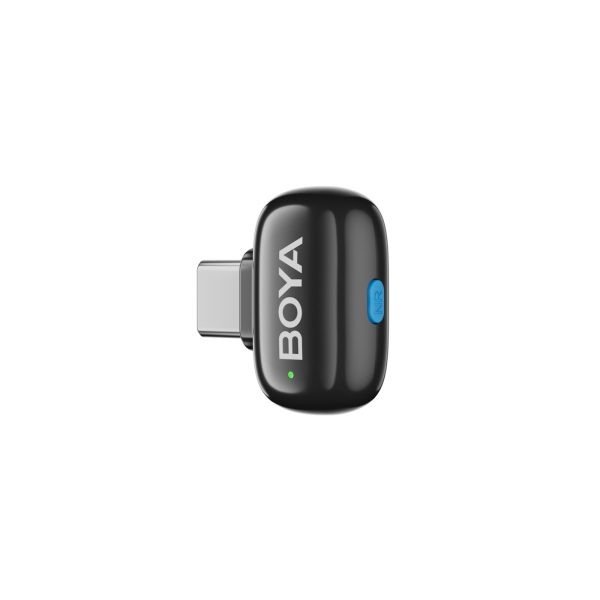 Mini 2-02 2,4 GHz USB-C bezvadu mikrofonu komplekts ar maciņu