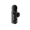 1034037-8-mikrofon-bezprzewodowy-z-klipsem-120db-2-4ghz-boya-hurtownia-dropshipping.jpg 120dB 2.4GHz bezvadu piespraužams mikrofons iPhone Lightning - melns