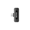 1034039-3-zestaw-mikrofonow-bezprzewodowych-120db-usb-boya-hurtownia-dropshipping.jpg 120dB 2.4GHz USB-C bezvadu mikrofonu komplekts - melns