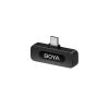 1034039-4-zestaw-mikrofonow-bezprzewodowych-120db-usb-boya-hurtownia-dropshipping.jpg 120dB 2.4GHz USB-C bezvadu mikrofonu komplekts - melns