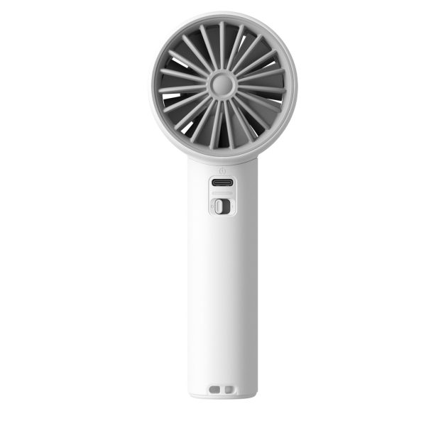 Mini portatīvais ventilators 4000mAh USB-C - pelēks