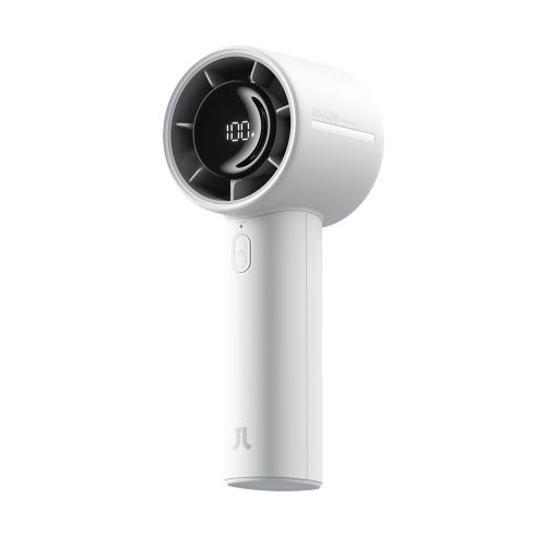 Mini portatīvais ventilators 5000mAh LED - pelēks