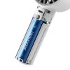 Mini portatīvais ventilators 5000mAh LED - pelēks
