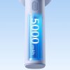 Mini portatīvais ventilators 5000mAh LED - zils