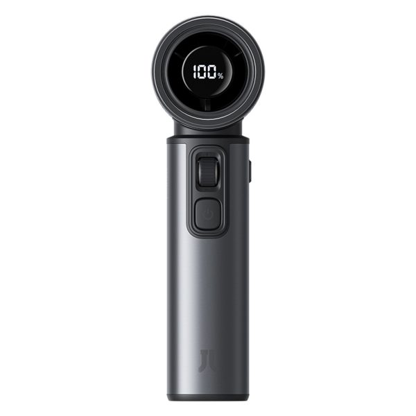 Mini portatīvais ventilators 5-in-1 9000mAh USB - tumši pelēks