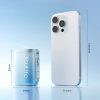 Mini portatīvais ventilators ar aukliņu 4500mAh - zils