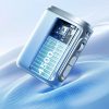 Mini portatīvais ventilators ar aukliņu 4500mAh - zils