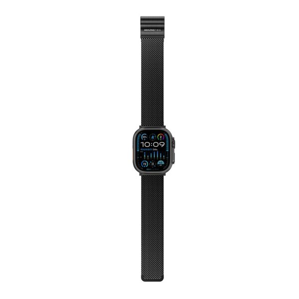 1034062-3-pasek-tytanowy-applewatch-38-49-czarny-amazingthing-hurtownia-dropshipping.jpg Titāna siksniņa AppleWatch 38/40/41/42/44/45/46/49 mm - melna