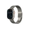 Titāna siksniņa AppleWatch 38/40/41/42/44/45/46/49 mm - sudrabaina