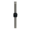 Titāna siksniņa AppleWatch 38/40/41/42/44/45/46/49 mm - sudrabaina