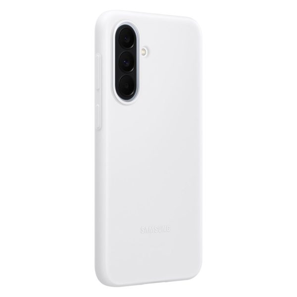 Samsung Galaxy A37 5G Samsung silikona maciņš - gaiši pelēks