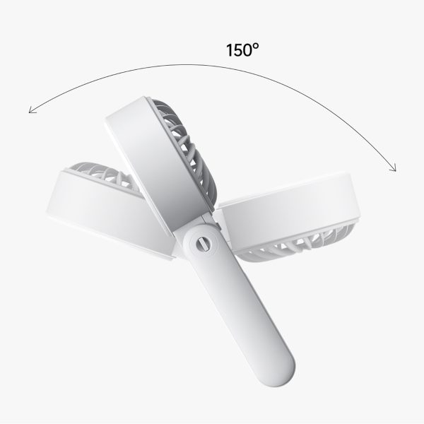 1034071-6-mini-wiatrak-przenosny-5-predkosci-3600-szary-jisulife-hurtownia-dropshipping.jpg Mini ventilators ar portatīvo ventilatoru, 5 ātrumi, 3600mAh, USB-C, pelēks