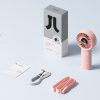 Mini rokas ventilators 3600mAh USB-C - rozā