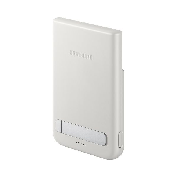 Samsung 5000mAh USB-C Qi2 MagSafe 25W bezvadu pārnēsājamais akumulators ar USB-C kabeli - pelēks