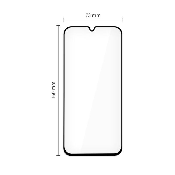 Rūdīts stikls Samsung Galaxy A16 4G / 5G / A26 5G / A17 4G / 5G Glass Fit+ melns - 2 gab.