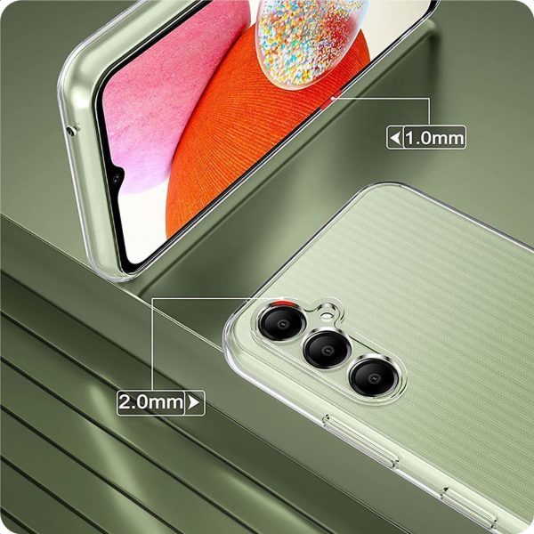 Samsung Galaxy A17 4G / 5G FlexAir maciņš-apvalks - caurspīdīgs