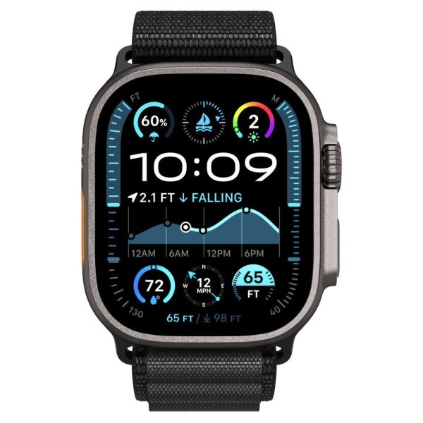 Apple Watch siksniņa 44 / 45 / 46 / 49 mm - melna
