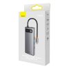 1018476-5-stacja-dokujaca-hub-7w1-usb-c-1hdmi-1v-baseus-hurtownia-sklep.jpg HUB 7in1 dokstacija USB-C 1xHDMI 1xVGA 3xUSB 3.2 1xPower Delivery RJ-45 Ethernet Pelēks