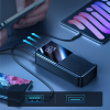 Powerbank 30000mAh 22.5W PD QC3.0 AFC melns